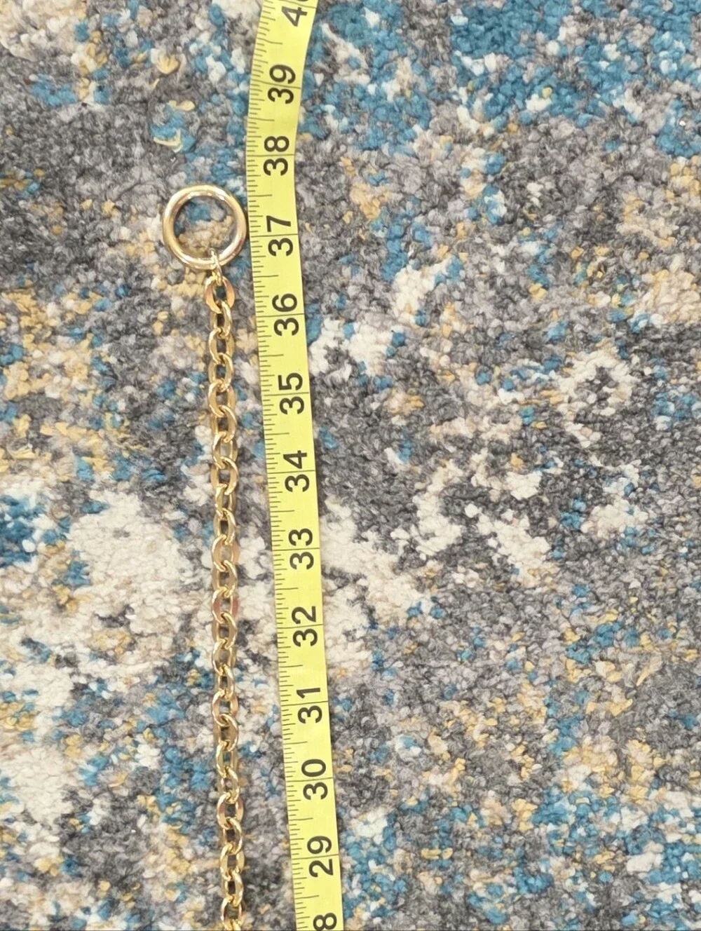 Vintage Gold Tone  Metal Boho  Chain Belt